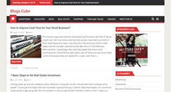 Desktop Screenshot of blogscube.com